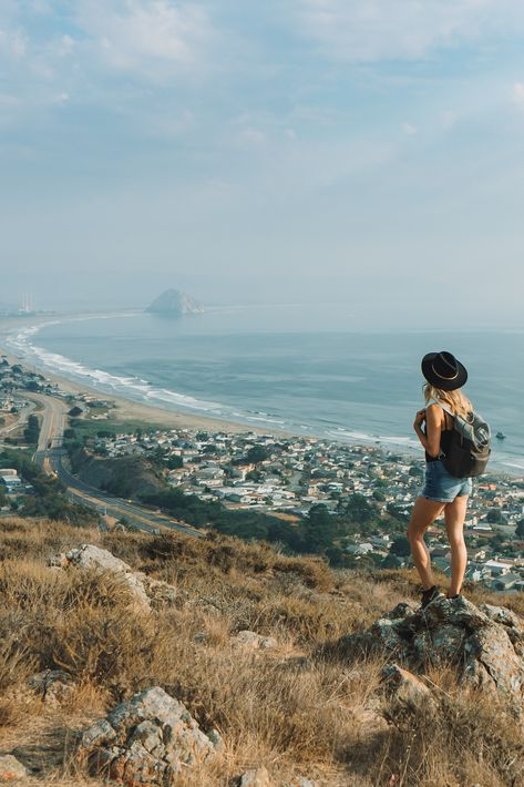 On top of Cass Hill in Cayucos Cayucos California, California Hills, Pinnacles National Park, California Travel Guide, California Hikes, Beautiful Hikes, Pismo Beach, Central California, Mountain Biker