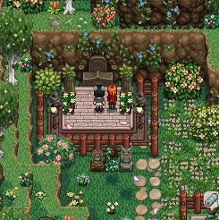 Stardew Valley Spa Design, Stardew Valley Cute Farm Ideas, Stardew Valley Adventures Guild, Stardew Valley Mill Ideas, Stardew Grandpa Shrine, Grandpas Shrine Stardew, Stardew Valley Ideas Farm, Stardew Valley Paths, Stardew Valley Year 1 Checklist