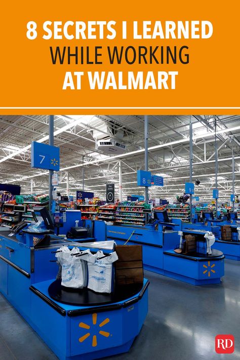 You love their deals and the fact that it's a one-stop-shop, but what goes on behind the scenes at your favorite superstore might surprise you. #walmart #secrets #shopping #savemoneylivebetter Working At Walmart, Walmart Hack, Minecraft Town, Walmart Store, Saving Hacks, Toronto Travel, Store Hacks, Abs And Cardio Workout, Walmart Deals