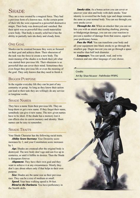 Dnd Custom Races, Different Fantasy Races List, Dnd Humanoid Races, Homebrew Races Dnd, Fantasy Race Ideas, Dnd 5e Races Homebrew, Dnd Race Ideas, Homebrew Dnd Race, Dnd Hombrew Races