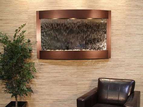 Indoor waterfall fountain