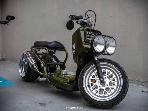 Chevrolet 4x4, Custom Honda Ruckus, Adventure Bike Motorcycles, Scooter Custom, Mini Chopper, Honda Ruckus, Мотоциклы Cafe Racers, Best Electric Bikes, Moto Scooter