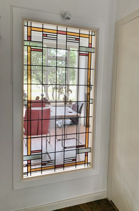 Internal Stained Glass Window, Living Room Sliding Doors, Stained Glass Door, Door Design Interior, Tiffany Glass, Stained Glass Designs, Stained Glass Panels, Leaded Glass, Pretty House