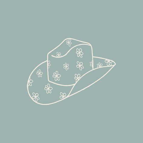 Now I just need someone to make this hat so I can wear it 🤠 #illustrator #patterndesign #graphicdesign #brandillustration #cowboyhat #linedrawing #smalltattoo #illustration #adobeillustrator #westerndrawing #cowgirlhat #weddingillustration #bacheloretteillustration #logodesigner Cowboy Hat Art, Cowboy Hat Embroidery, Cowboy Hat Drawing, Hat Embroidery, Wedding Illustration, Need Someone, Cowgirl Hats, Embroidery Projects, Line Drawing