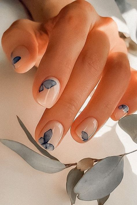 Plaid Nail Designs, Wave Nails, Beachy Nails, Baby Blue Nails, Plaid Nails, Blue Nail Art, Almond Nails Designs, Blue Nail Designs, Vacation Nails