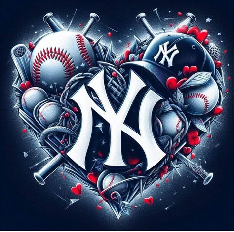 New York Yankees Wallpaper, Yankees Wallpaper, Yankees Baseball Players, Ny Yankees Logo, Buffalo Bills Stuff, Halloween Live Wallpaper, Ny Giants Football, Usa Wallpaper, Mlb Wallpaper