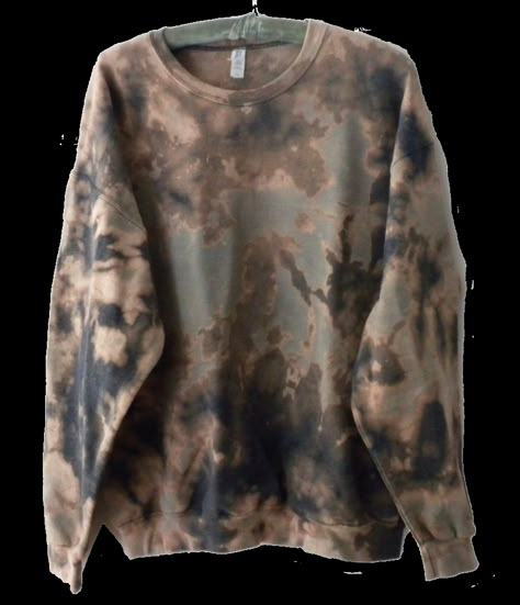 Bleaching Clothes, Tie Dye Tops, Tie Dye Crafts, Tie Dye Fashion, How To Tie Dye, Tie Dye Diy, Dye Sweatshirt, Boho Grunge, Tie Dye Pattern