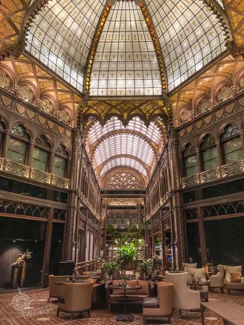 2 Days in Budapest: a Grownup Guide - Grownup Travels Vienna Library, Vienna Places To Visit, Budapest Hungary Aesthetic, Atrium Architecture, Budapest Architecture, New York Cafe Budapest, Budapest Photography, Hotel Budapest, Photography Places