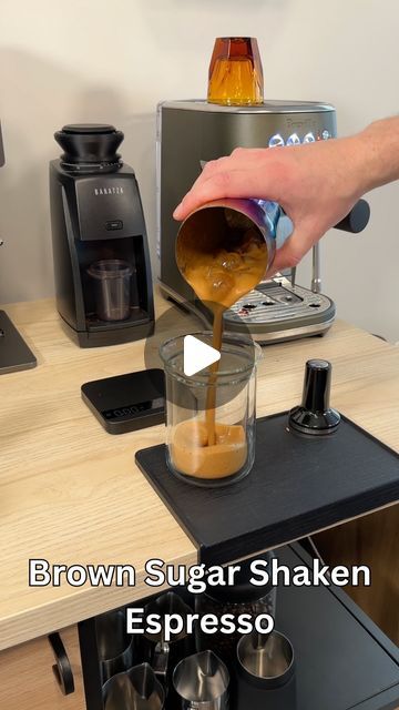 Noah Stern on Instagram: "Brown Sugar Shaken Espresso - how to make this popular espresso drink at home!   What drink should we do next??  Recipe: - double shot espresso (or two tbsp of instant coffee and water) - 1tbsp brown sugar - a half teaspoon ish of cinnamon  - ice - milk" Espresso How To Make, Brown Sugar Shaken Espresso, Espresso Drink, Homemade Latte, Shaken Espresso, Iced Coffee Protein Shake, Coffee Protein Shake, Best Iced Coffee, Cold Brew Iced Coffee