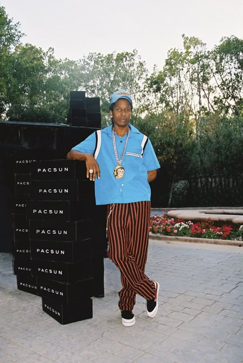 Asap Rocky Outfits, Asap Rocky Fashion, Pretty Flacko, Hypebeast Style, Black Men Street Fashion, Men Street Fashion, Asap Rocky, Street Fashion Men Streetwear, Mens Outfit Inspiration