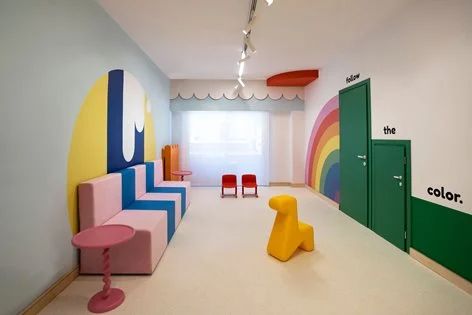 Pediatrician’s office | studiomateriality Office Pictures, Kids Chairs, Picture Gallery, Big Kids, Greece