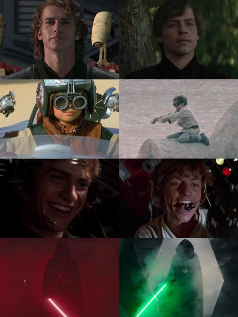 Vader And Obi Wan, Darth Vader And Obi Wan, Anakin And Vader Art, Hayden Christensen With Darth Vader, Star Wars Darth Vader Vs Obi Wan, Skywalker Family, Star Wars Anakin, Star Wars Love, Star Wars 2