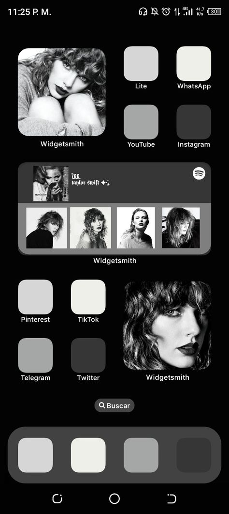 Taylor Swift Iphone Homescreen, Taylor Themed Phone, Taylor Swift Aesthetic Phone Layout, Taylor Swift Wallpaper Layout, Phone Layout Taylor Swift, Ios 16 Home Screen Taylor Swift, Cellphone Design Ideas, Taylor Swift Homescreen Layout Speak Now, Taylor Swift Homescreen Reputation