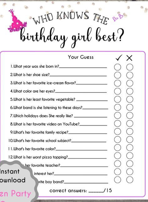 Fun Games For Teenagers, Sweet 16 Games, Fun Sleepover Games, Birthday Sleepover Ideas, Sweet Sixteen Birthday Party Ideas, Sleepover Birthday Parties, Simple Birthday Decorations, Cute Birthday Ideas, Birthday Activities