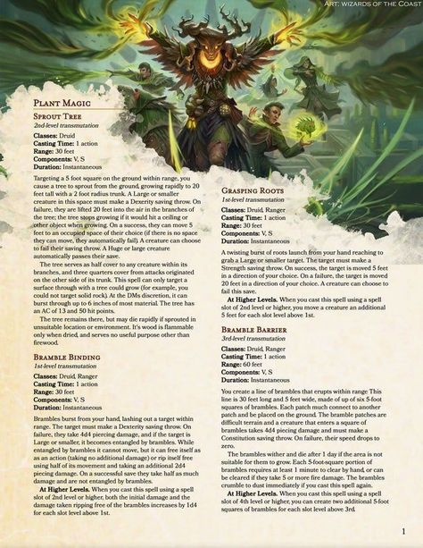 Dnd Druid Spells, Homebrew Spells 5e, Druid Spells 5e, Druid Spells, 5e Spells, Homebrew Spells, Dnd Spells, The Hunting Party, Dnd Druid