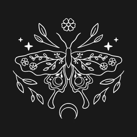 Celestial Floral Moth - Moth - T-Shirt | TeePublic Bleach Shirt Ideas, Celestial Floral, Bleach Shirt, Shirt Ideas, Sorority, Moth, Bleach, Shirt Designs, Tshirt Designs