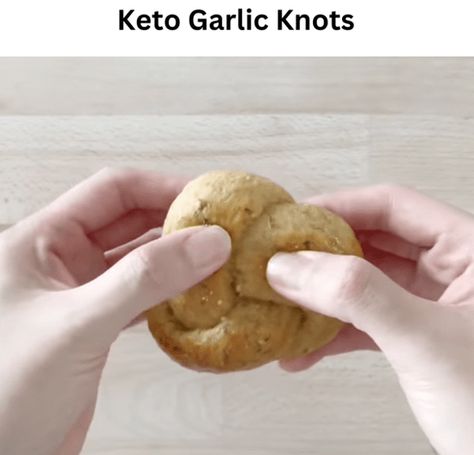 Keto Garlic Knots - EASY KETO RECIPES Keto Garlic Knots, Chips Recipes, Garlic Knots Recipe, Zone Diet, Garlic Knots, Easy Keto Recipes, Low Carb Baking, Chips Recipe, Food List