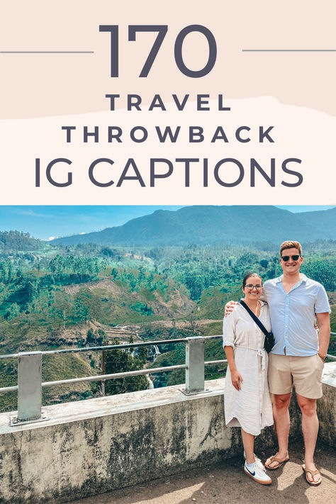 Ultimate List of 170 Travel Throwback Captions for Instagram Recap Quotes Instagram, Travel Throwback Captions, Throwback Trip Captions Instagram, Vacation Recap Captions, Post Vacation Instagram Captions, Throwback Vacation Captions Instagram, Vacation Throwback Caption, Travel Post Captions, Tbt Captions Instagram