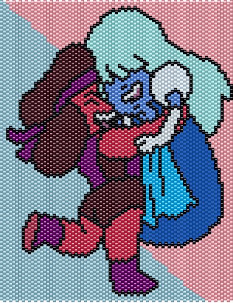 Steven Universe Cross Stitch Pattern, Steven Universe Alpha Pattern, Steven Universe Cross Stitch, Steven Universe Crochet, Steven Universe Pixel Art, Steven Universe Stickers, Sapphire Steven Universe, Geek Cross Stitch, Ruby And Sapphire