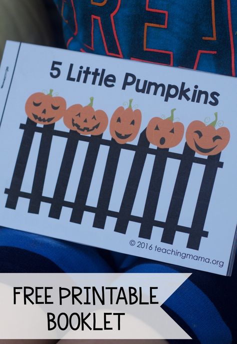 Five Little Pumpkins – Free Rhyme Booklet. This is great for children to have their own copy of the poem to read. Pumpkin Poem, 5 Little Pumpkins, Pumpkin Unit, Five Little Pumpkins, October Activities, Halloween Kindergarten, Pumpkin Activities, Fall Preschool Activities, October Crafts