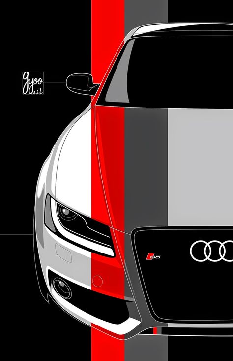 Fast Driving, Allroad Audi, Carros Bmw, Motorsport Art, Audi Car, Cool Car Drawings, Driving Car, Automotive Artwork, Audi S5