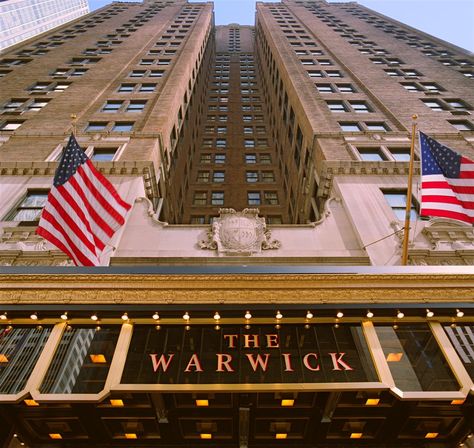 The Warwick Hotel Warwick New York, William Randolph Hearst, Nyc Hotels, New York Hotels, Casino Hotel, Hells Kitchen, Midtown Manhattan, Casino Resort, City Hotel