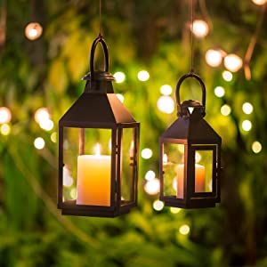 Lantern Candle Centerpieces, Outdoor Candle Lanterns, Hanging Candle Lanterns, Wedding Vase Centerpieces, Fire Pit Lighting, Holiday Decor Halloween, Halloween Christmas Decorations, Lantern Candle Decor, Large Candle Holders