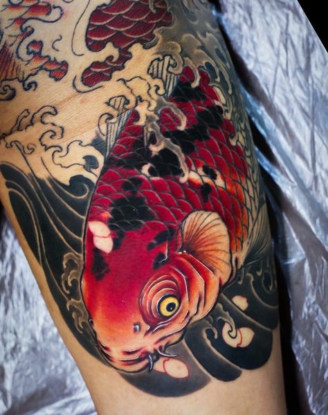 Real Irezumi fish koi Flash Designs, Ink Magazine, Tattoo Magazine, Flash Design, Tattoo Design Ideas, Japanese Tattoo Designs, Inked Magazine, Realism Tattoo, Surf Skate