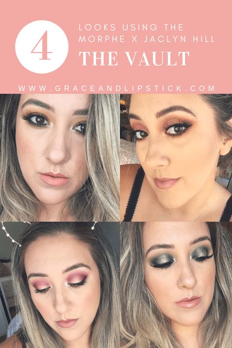 Morphe Pallete, Hair And Makeup Tips, Dark Magic, Jaclyn Hill, The Vault, Eyeshadow Looks, Professional Hairstyles, The Professional, Makeup Inspiration