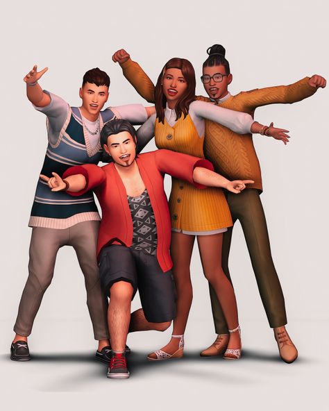 part two of my cc free townies! as before, they all come with one outfit for each category, pronouns, sexualities, likes, dislikes and some of them have degrees and pets! i have all the packs so obv… Oasis Springs, Play Sims 4, Play Sims, Sims 4 Characters, Crazy Funny Pictures, Sims 4 Cc Furniture, Sims 4 Mods Clothes, Sims 4 Build, Sims 4 Game