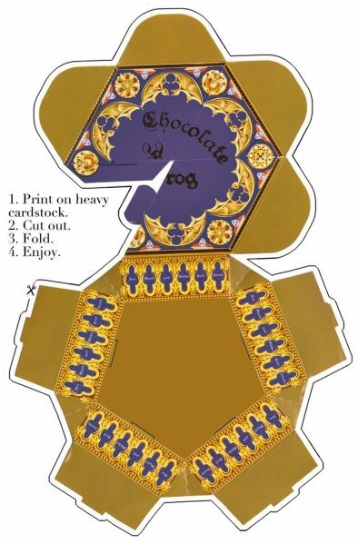 Chocolate frog box printable – demisiriusly Frog Box, Chocolate Frogs, Box Printable, Harry Potter Bday, Wizard Party, Harry Potter Printables, Chocolate Frog, Harry Potter Crafts, Harry Potter Birthday