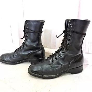 Military Combat Boots, Combat Boots Men, Army Boots, Military Combat, Boots Mens, Black Leather Boots, 7 And 7, Leather Boots, Combat Boots