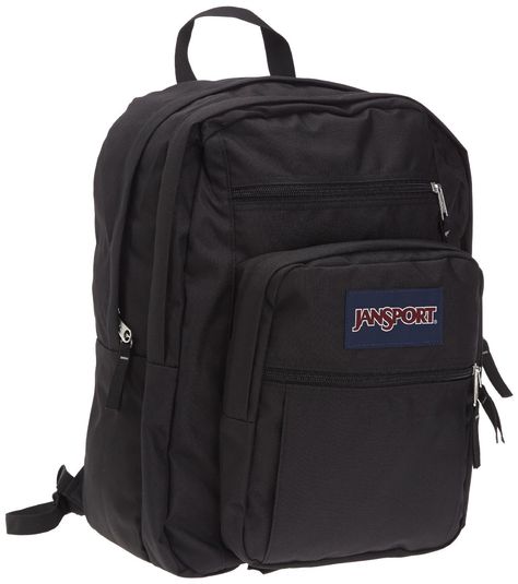 Black Jansport, Jansport Backpacks Big Student, Cool School Bags, Jansport Superbreak Backpack, School Bag College, Backpack Lunch Bag, Computer Backpack, Black Travel, Classic Series