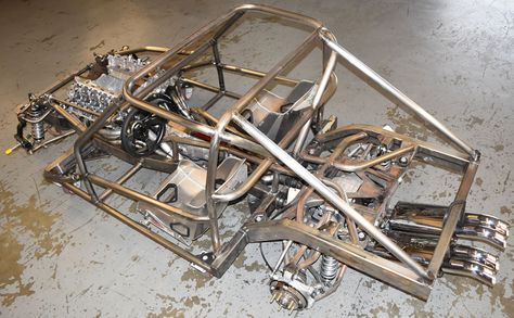 Go Kart Chassis, Chassis Design, Go Kart Plans, Tube Chassis, Chassis Fabrication, Model Cars Building, Racing Car Model, Car Frames, Welding And Fabrication