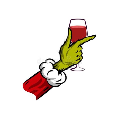 Grinch hand Cheers with Drink of Funny jokes Poster stock illustration Cheer Clipart, Grinch Drink, Christmas Stickers Printable, Cheer Funny, Funny Christmas Jokes, Drink Up Grinches, Grinch Crafts, Grinch Hand, Grinch Hands