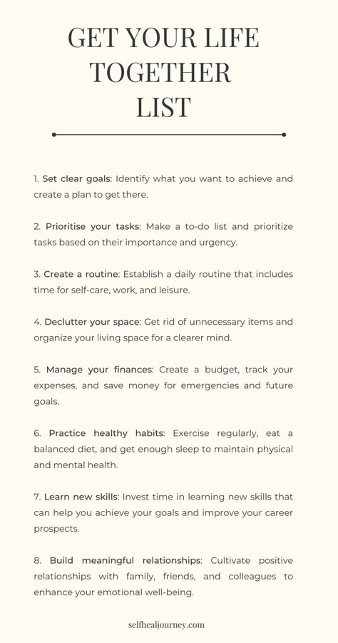 To Do List For Better Life, 2024 Self Goals, How To Work Towards Your Goals, Lifestyle Goals List, How To Achieve Goals Tips, How To Get Better At Time Management, How To Set Your Goals, Self Improvement Blogs, 2024 Mindset Goals