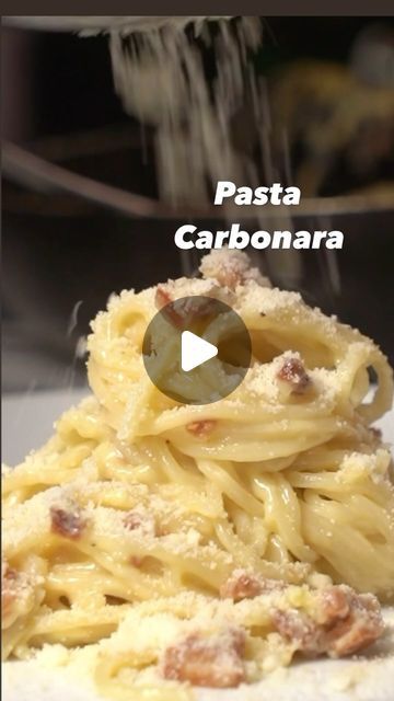 Pasta A La Carbonara, Pasta Carbonara Recipe, Carbonara Recipe, Pasta Carbonara, Carbonara Pasta, Garlic Recipes, March 27, Gnocchi, Italian Recipes