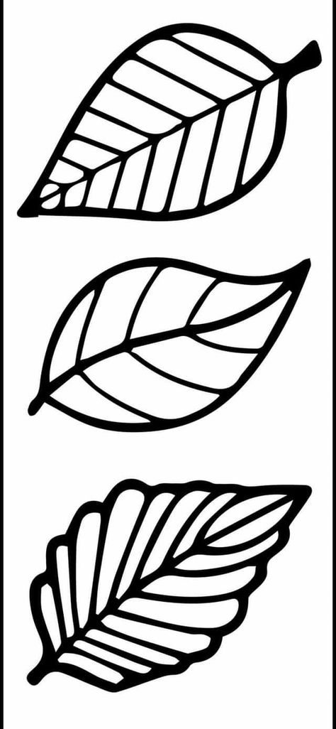 Autumn Leaves Drawing Simple, Leaf Cutout Template, Leaf Template Printable Free, Leaf Outline Template, Leaf Clipart Black And White, Svg Leaves, Leaf Svg, Leaf Vector, Leaf Silhouette