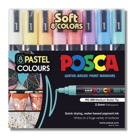 Art Fil, Paint Marker Pen, Posca Marker, Acrylic Paint Pens, Porous Materials, Water Based Paint, Paint Marker, Markers Set, Stonehenge