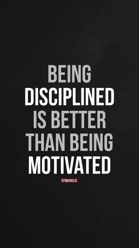 Discipline Aesthetic Pictures, Quotes About Discipline, Quotes Trading, Gym Discipline, Discipline Over Motivation, Being Disciplined, Consistency Quotes, Being Motivated, Gym Girlie