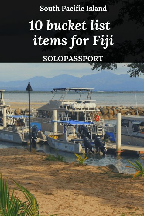 10 ultimate bucket list items for Fiji Travel Fiji, Fiji Culture, Fly To Fiji, Bucket List Items, Fiji Beach, South Pacific Islands, Bull Shark, Ultimate Bucket List, Art Village