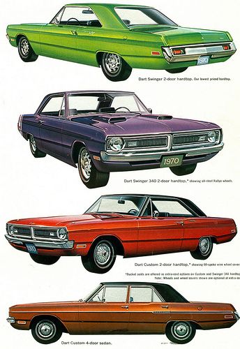 1970 Dodge Dart Range The top one looks like mine would without the rust or dents... 1970 Dodge Dart, Automobile Advertising, Chrysler Cars, Dodge Muscle Cars, Mopar Cars, American Classic Cars, Dodge Dart, Car Illustration, Car Advertising