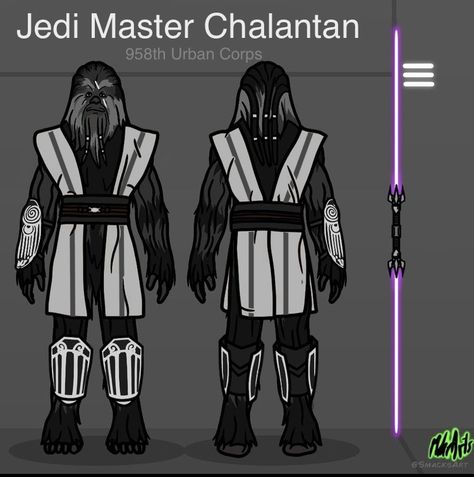 Jedi General Chalantan was a force sensitive Wookie, this was already a rare occurrence but to add on, he was thought to be dead by the Jedi Council because when they came to find the little one, his entire village was shredded to pieces. He some how survived and made full recovery and earned a little scar on his left eye. When Order 66 was issued, Chalantan was with his clone commander in Naboo. He escaped in a near impossible situation. Does he have good luck? Jedi Oc, Jedi Council, Sweet Characters, Force Sensitive, Jedi General, Order 66, Star Wars Trooper, Star Wars Models, Star Wars Characters Pictures