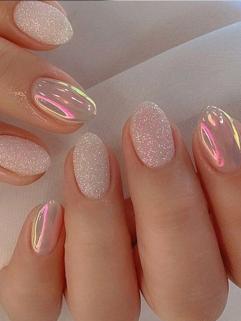 Gel Dip Nails Designs, Nails For Short Nails, Fun Spring Nails, Short Nail Art, Oval Nails Designs, Engagement Nails, Hard Gel Nails, Bridal Nail Art, Hello Nails