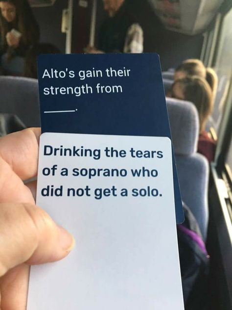 Altos gain their strength from....drinking the tears of a soprano who did not get a solo. It's true. Haha. Choir Humor, Musician Humor, Marching Band Humor, Band Jokes, Music Jokes, Music Nerd, Band Nerd, Theater Kid, Band Humor