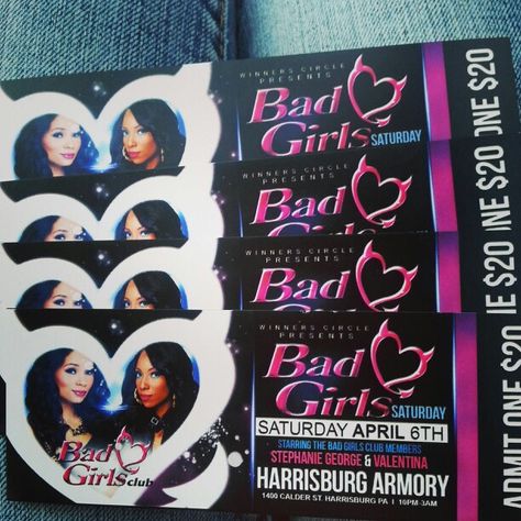 Party Theme Ideas For 20th Birthday, Bad And Boujee Party Theme, Pink B Club Pfp, Caresha Please Theme Party, Listening Party Ideas, Bad Girls Club Theme Party, Girls Just Wanna Have Fun Bach Party, Bad Girls Club Aesthetic, Bad Girls Club Logo