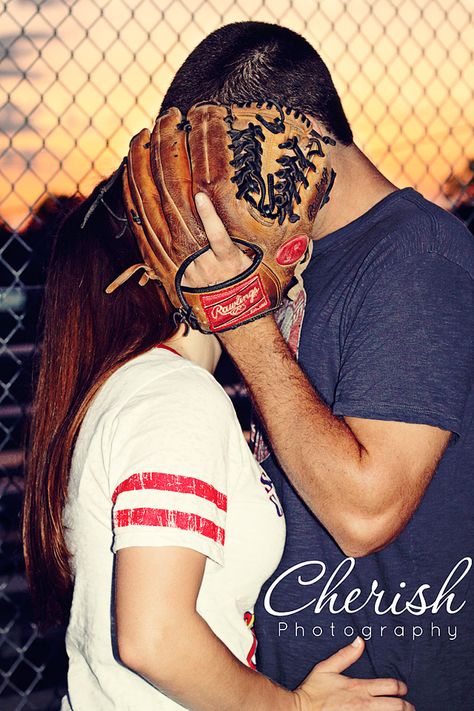 Engagement Pic- I like this one, but maybe something else covering. Not totally into baseball Baseball Engagement Photos, Baseball Couples, Blonde Ideas, Baseball Girlfriend, Baseball Wedding, Engagement Pic, Pose Fotografi, Engagement Poses, Cute Wedding Ideas