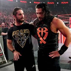 Image may contain: 2 people, people standing Wwe Seth Rollins, The Shield Wwe, Jon Moxley, Wwe World, Wwe Roman Reigns, Drew Mcintyre, Wwe Champions, Royal Rumble, Wwe News