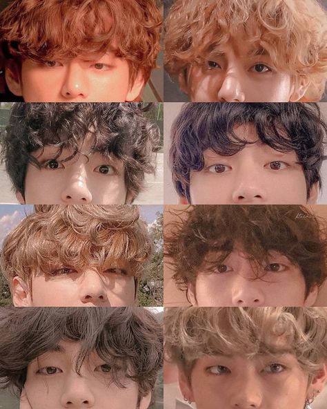 K Wallpaper, Winter Bear, Fluffy Hair, Bts Girl, Soft Curls, Kim Taehyung Wallpaper, Bts Lockscreen, Good Boy, Bts Face