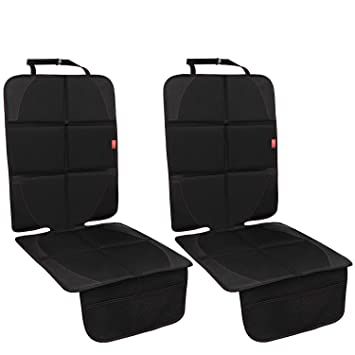 Amazon.com: MORROLS Car Seat Protector, 2 Pack Car Seat Protector with Thickness Padding, Baby Car Seat Protector for Child Car Seat-Universal Size-Mesh Pockets-Waterproof for Pets(Black) : Everything Else Bugaboo Car Seat, Cosco Car Seat, Chicco Car Seat, Graco Car Seat, Baby Pets, Ejection Seat, Best Car Seats, Cat Seat, Car Seat Protector